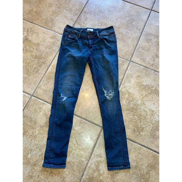 Hudson Jeans Denim - Hudson Collin Flap Skinny Ankle Jeans 24